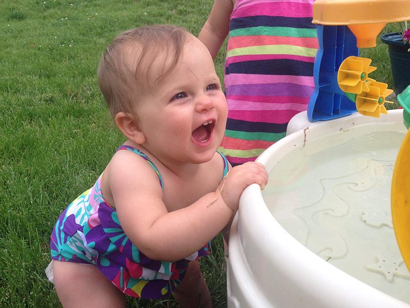The water table is definitely a favorite