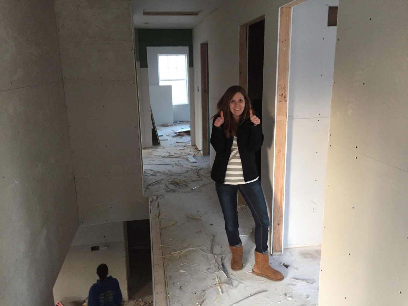 January 30, 2015 (Drywall is up!)