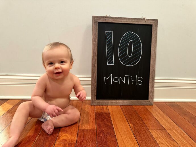 Caleb at 10 months